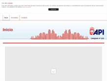 Tablet Screenshot of larragestinmobiliaria.net